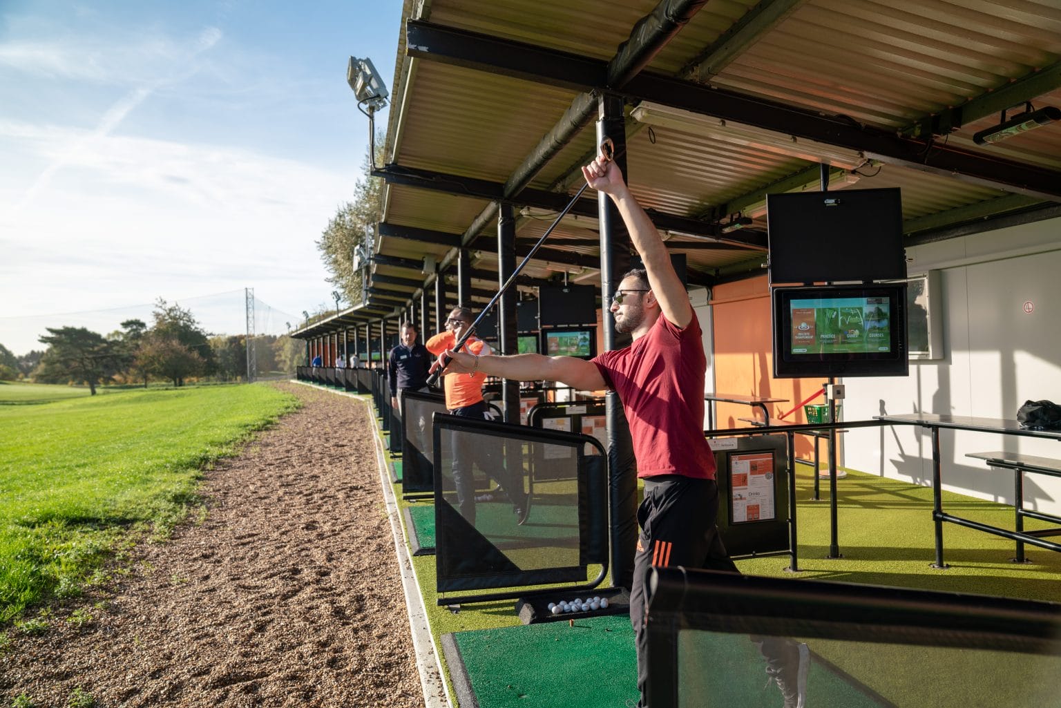Trackman Driving Range In Harpenden | Redbourn Golf Club