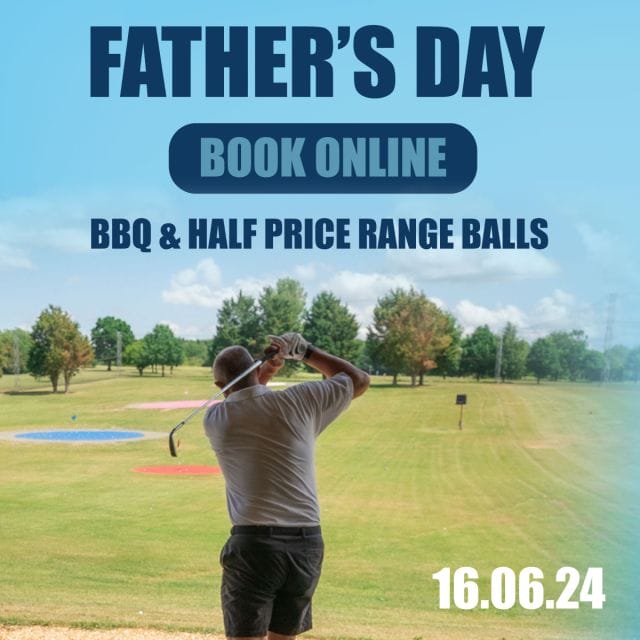 Dont leave it to late!! Dont forget the Daddies!!! Book now and enjoy a BBQ with Half price range balls. Book online or with us on 01582 793493 opt 2